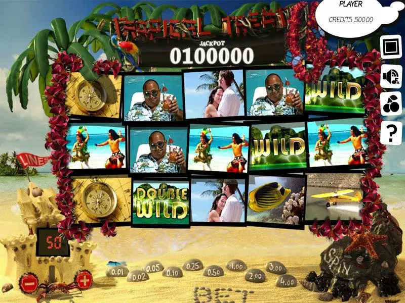 Tropical Treat Free Casino Slot  with, delFree Spins