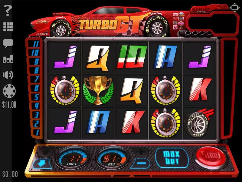 Turbo GT Free Casino Slot  with, delFree Spins