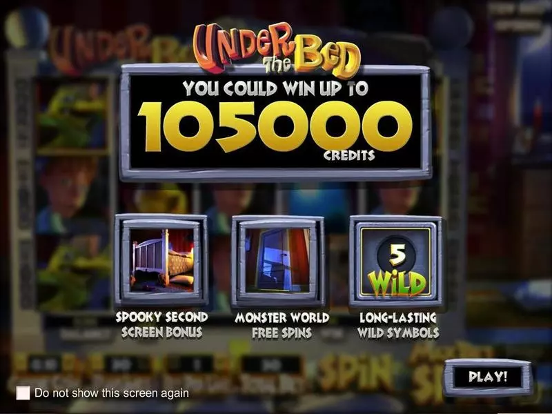 Under The Bed Free Casino Slot  with, delFree Spins