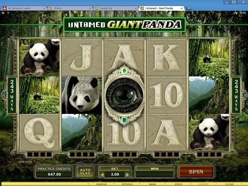 Untamed - Giant Panda Free Casino Slot  with, delFree Spins