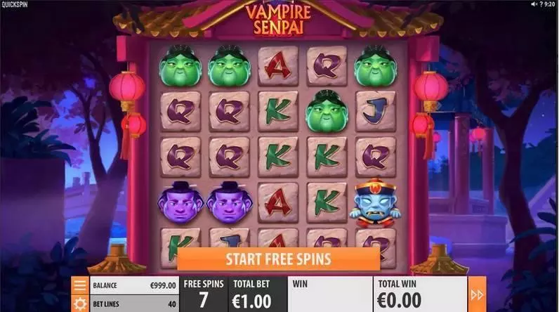 Vampire Senpai Free Casino Slot  with, delFree Spins