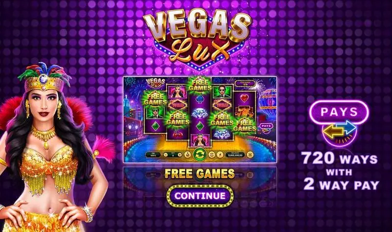 Vegas Lux Free Casino Slot  with, delFree Spins