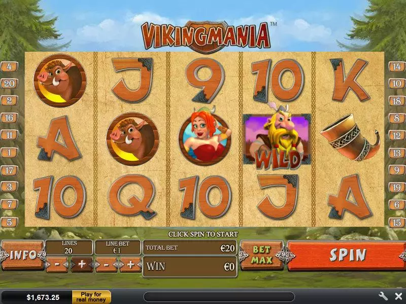 Vikingmania Free Casino Slot  with, delFree Spins