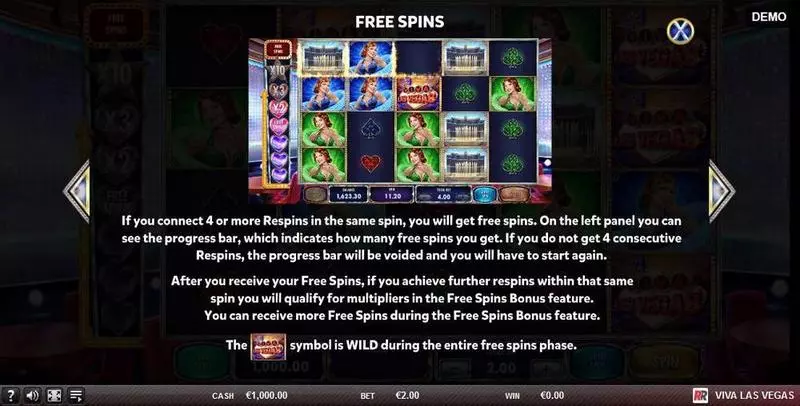 Viva Las Vegas Free Casino Slot  with, delFree Spins
