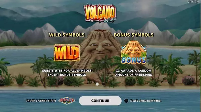 Volcano Deluxe Free Casino Slot  with, delFree Spins