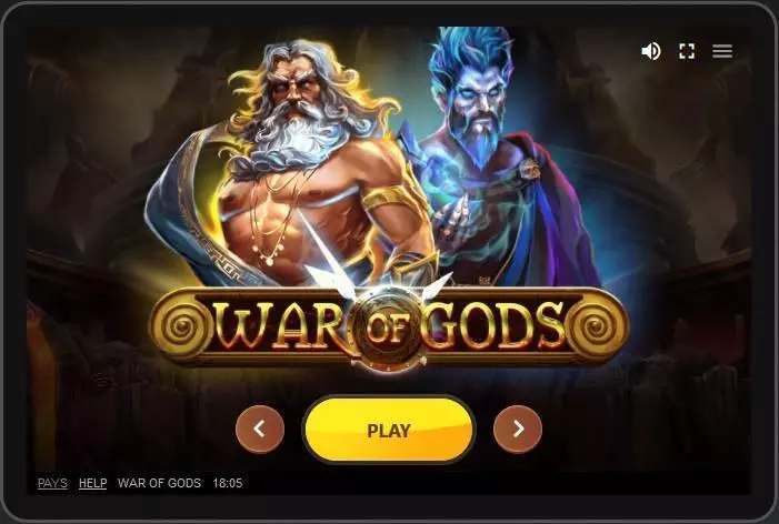 War of Gods Free Casino Slot  with, delSymbol Upgrade