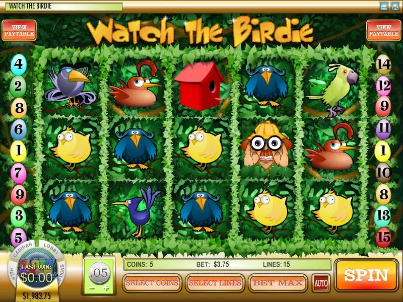 Watch the Birdie Free Casino Slot  with, delSecond Screen Game