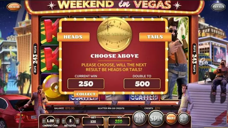 Weekend in Vegas Free Casino Slot  with, delWheel of Fortune