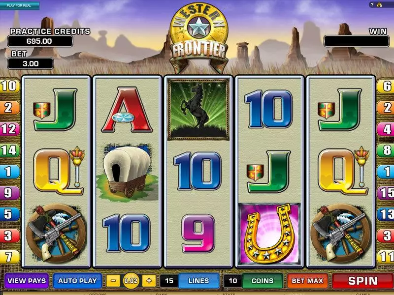 Western Frontier Free Casino Slot  with, delFree Spins