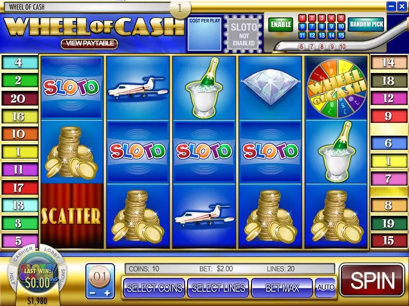 Wheel of Cash Free Casino Slot  with, delFree Spins