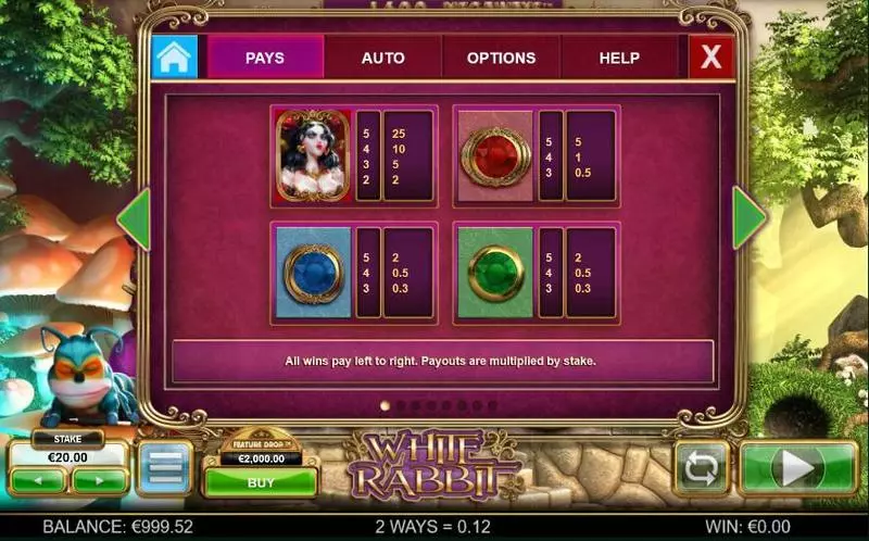 White Rabbit Free Casino Slot  with, delFree Spins