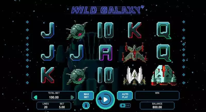 Wild Galaxy Free Casino Slot  with, delFree Spins