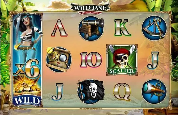 Wild Jane, the Lady Pirate Free Casino Slot  with, delSecond Screen Game
