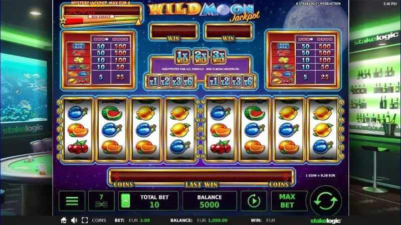 Wild Moon Jackpot Free Casino Slot 
