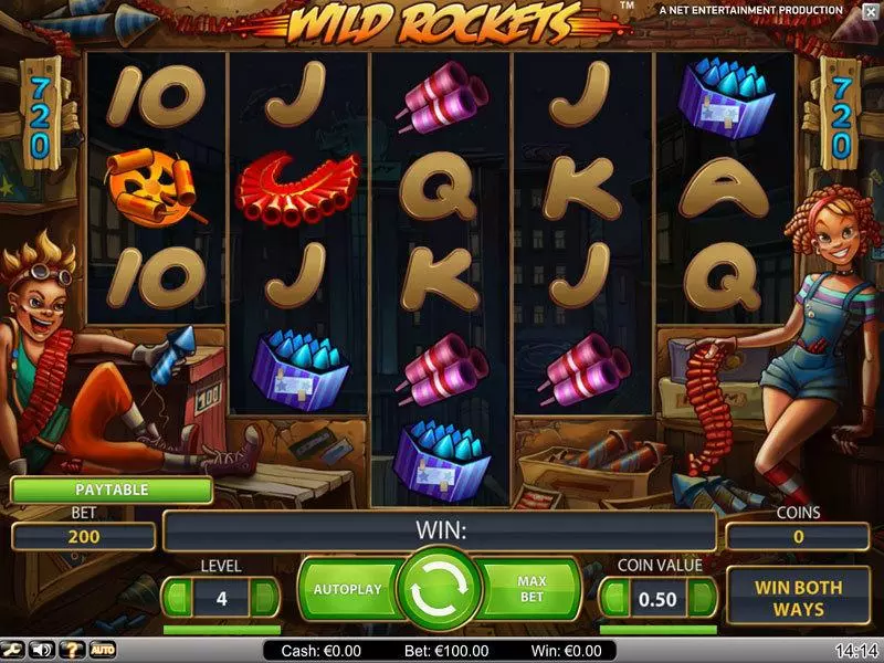 Wild Rockets Free Casino Slot  with, delFree Spins