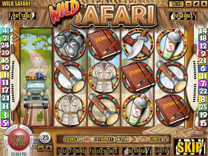 Wild Safari Free Casino Slot  with, delFree Spins