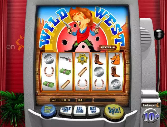 Wild West Free Casino Slot  with, delSecond Screen Game