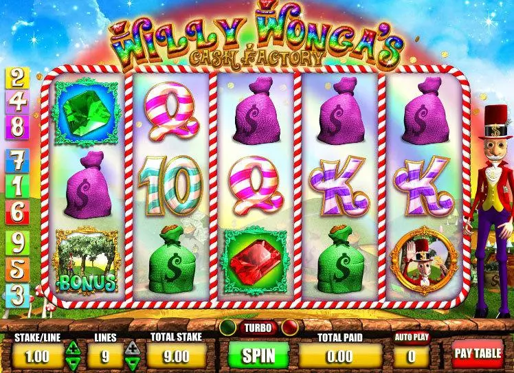 Willy Wonga's Cash Factory Free Casino Slot  with, delPick a Box