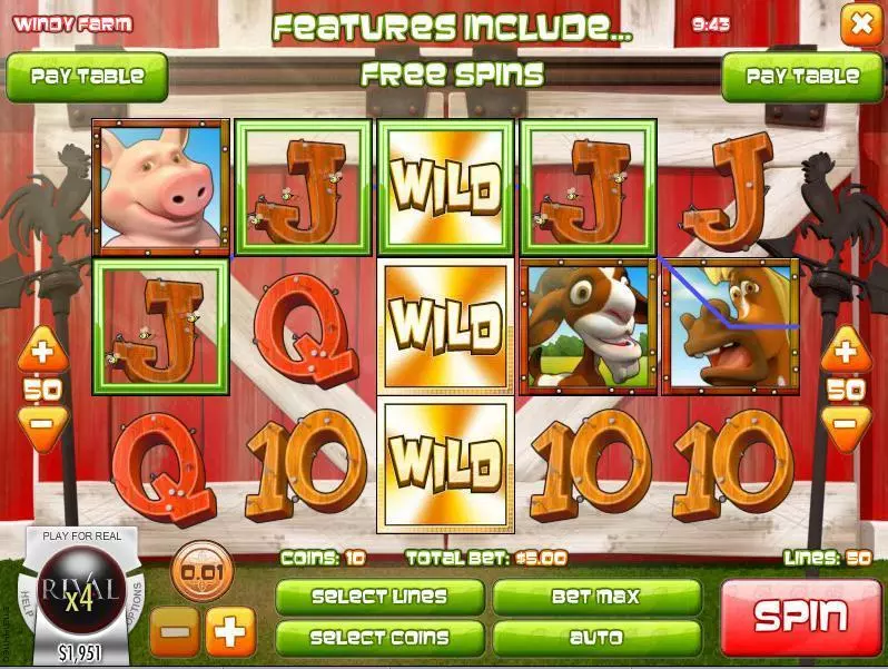 Windy Farm Free Casino Slot 