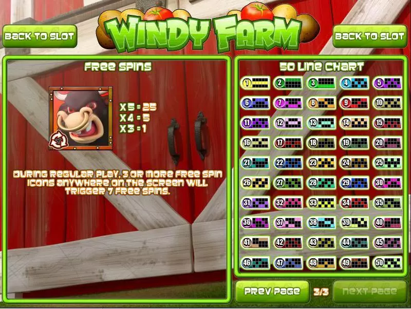 Windy Farm Free Casino Slot 