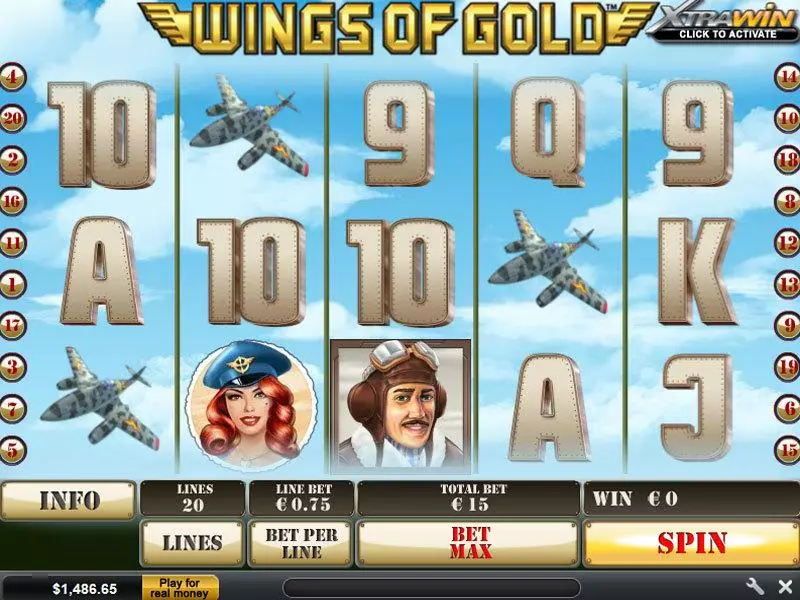 Wings of Gold Free Casino Slot  with, delFree Spins