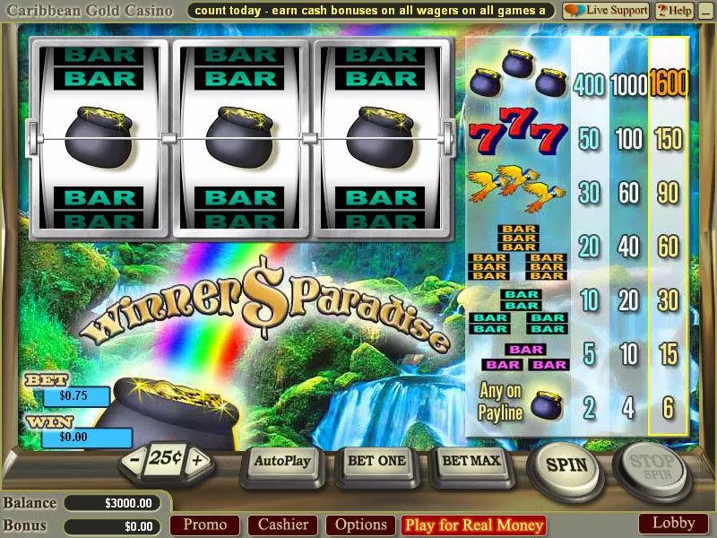 Winners Paradise Free Casino Slot 