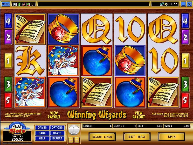 Winning Wizards Free Casino Slot 