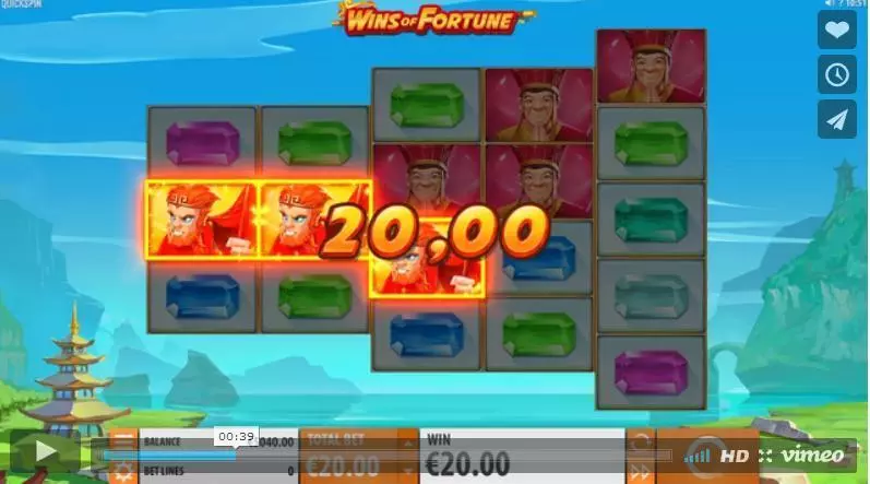 Wins of Fortune Free Casino Slot  with, delRe-Spin