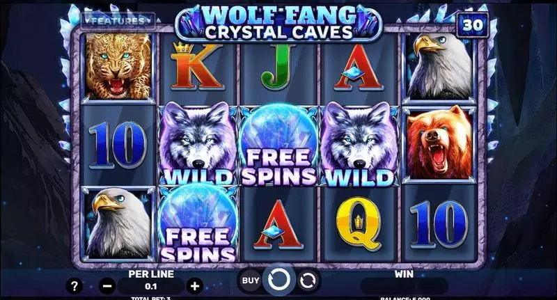 Wolf Fang – Crystal Caves Free Casino Slot  with, delFree Spins