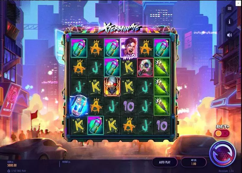 Xterminate Free Casino Slot  with, delMultipliers