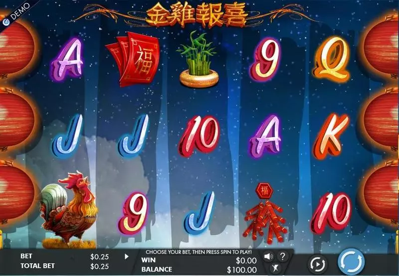 Year of the Rooster Free Casino Slot  with, delFree Spins